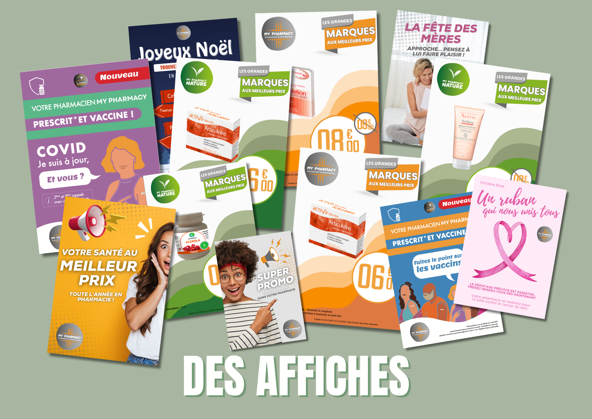 Des Affiches